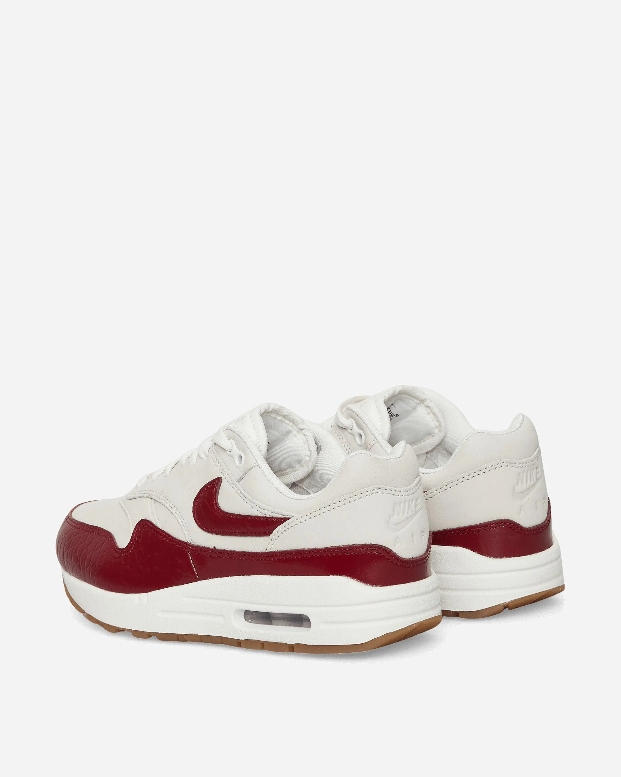 Women's Air Max 1 LX Sneakers Sail / Team Red