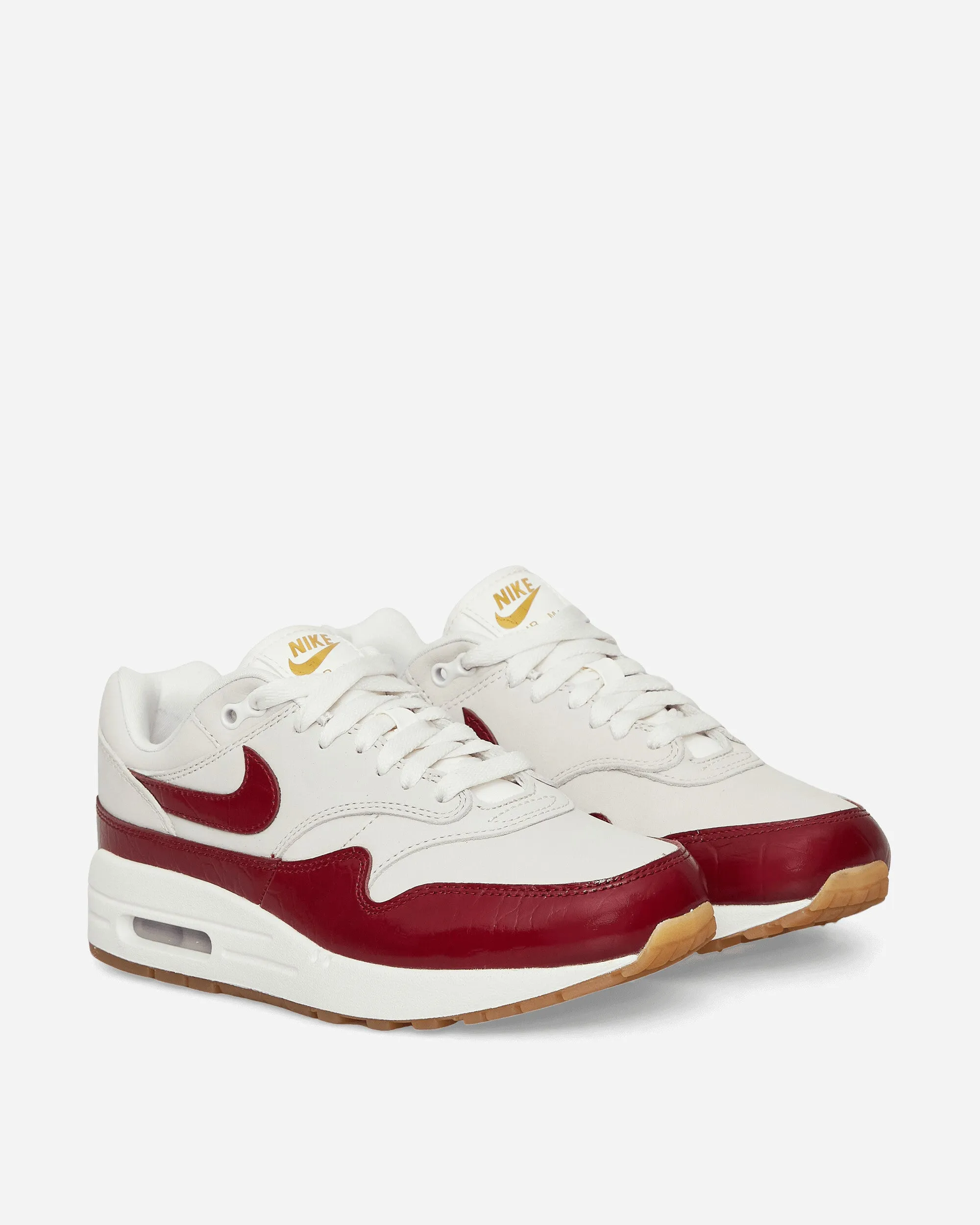 Women's Air Max 1 LX Sneakers Sail / Team Red