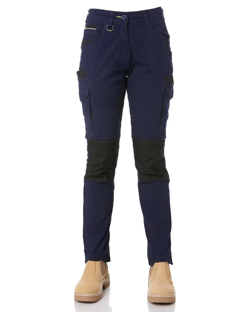 Womens Flex and Move Cargo Pants - Navy